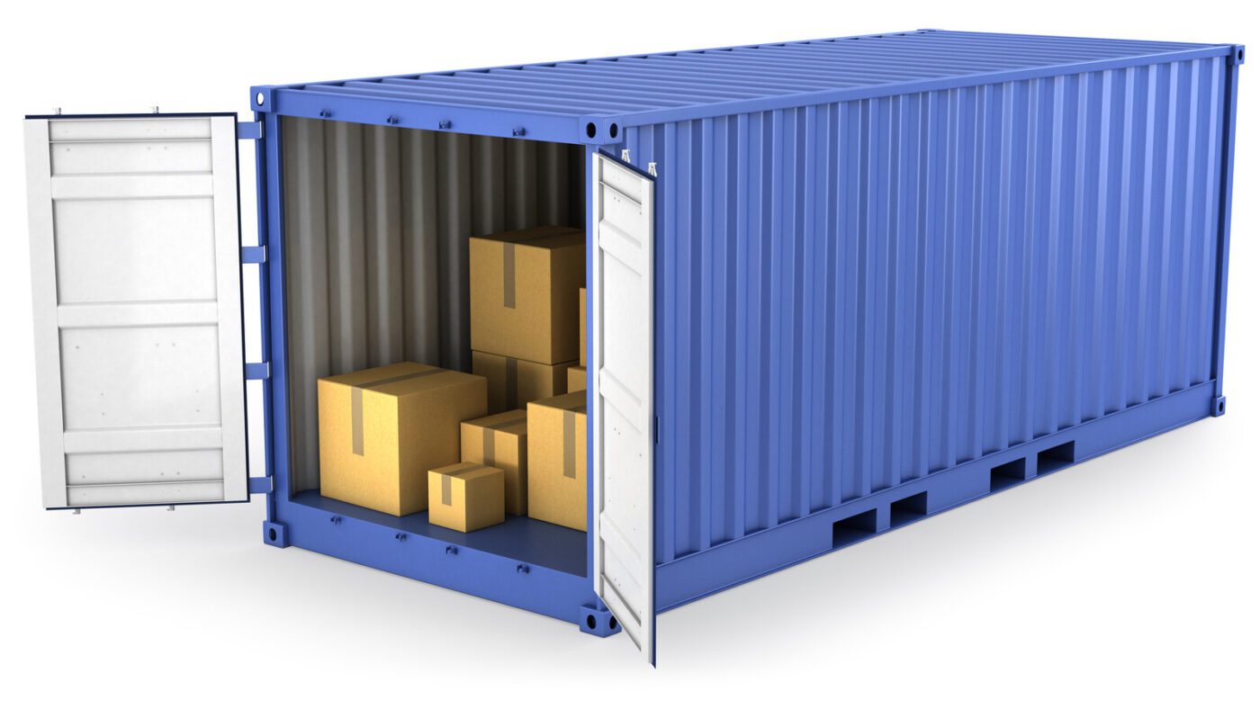 Steel storage options container and Smooth Store Wirral