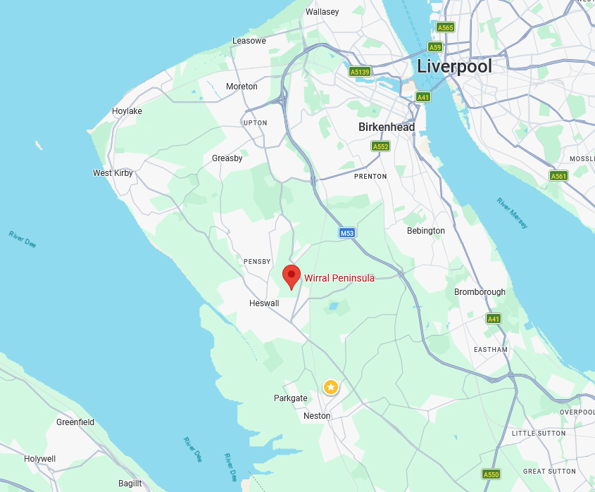 Areas we service on the Wirral Peninsula